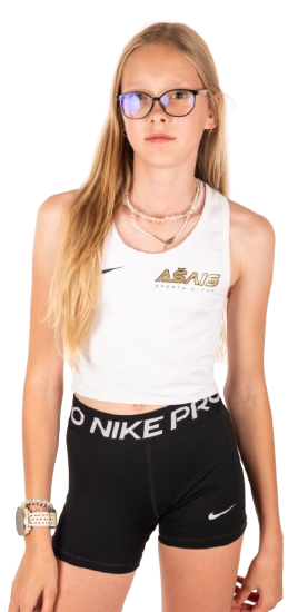 Annijas Cercinas sportistes portrets
